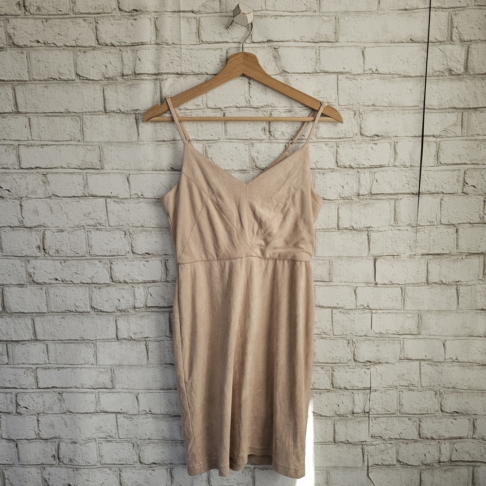 ☆ SANS SOUCI Pink "Suede" Cocktail Dress